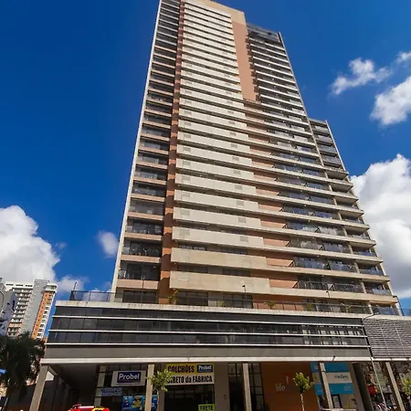 Apto Em Frente Ao Shopping Com Piscina Aquecida Curitiba Exterior foto